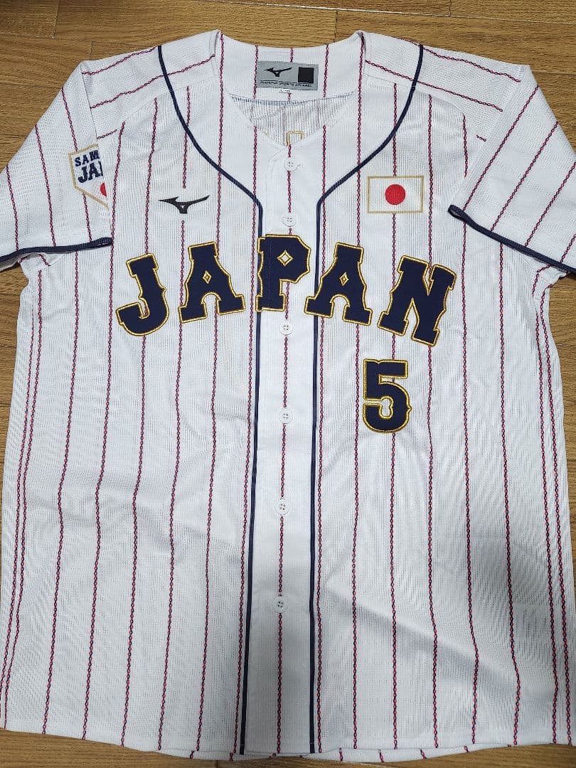く*ぽ様 近本光司5☆WBC侍ジャパン日本代表ユニフォーム☆阪神タイガース