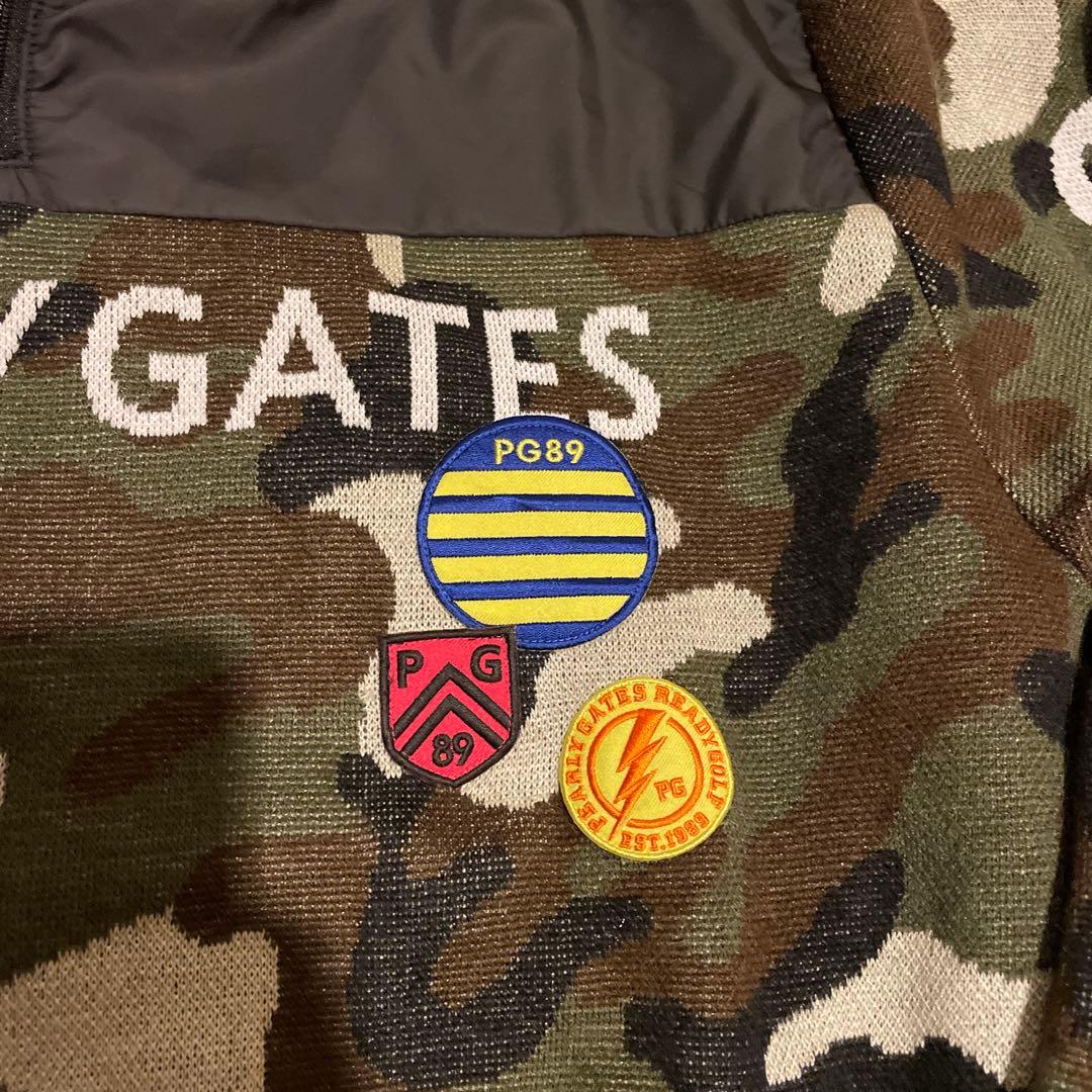 PEARLY GATES 迷彩柄 フード付きジャケット サイズ6
