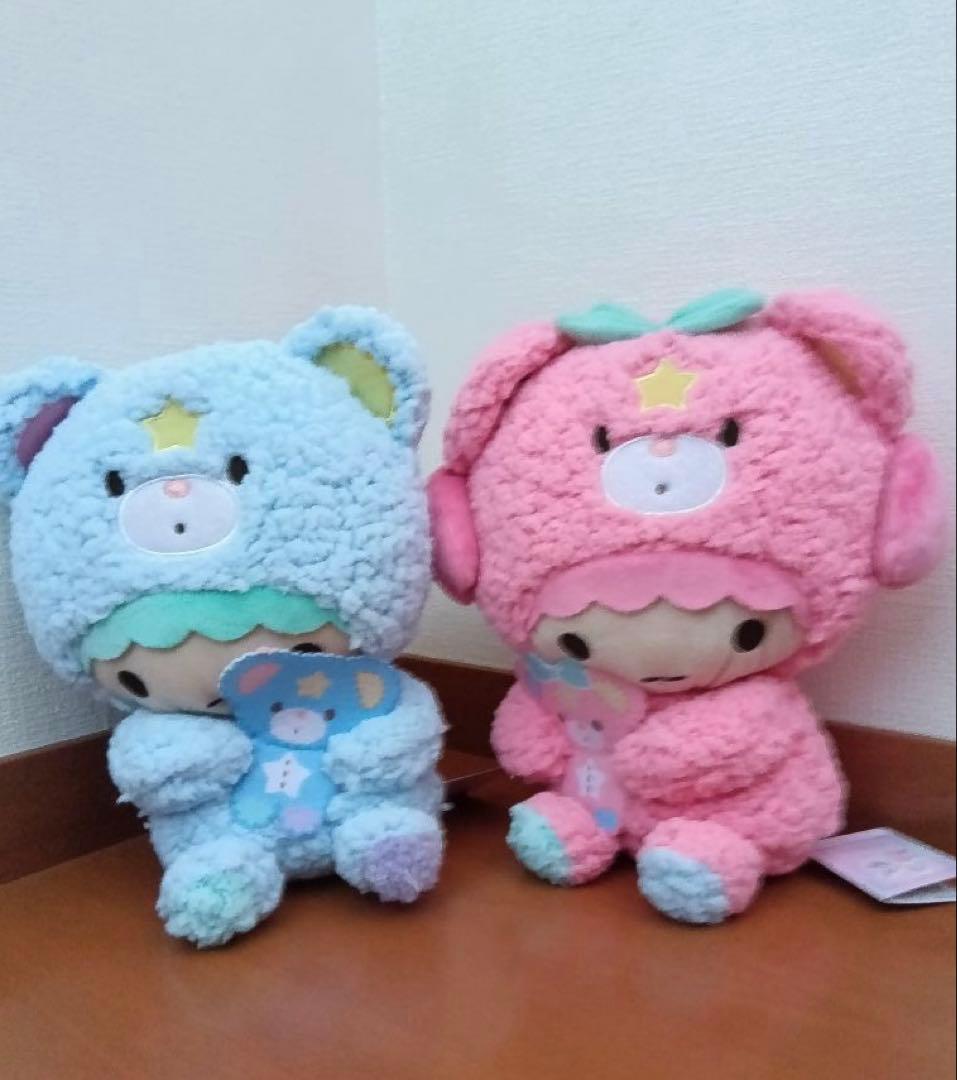 キキララ ぬいぐるみ ポーチ セット パフ ポフ ユニコーン