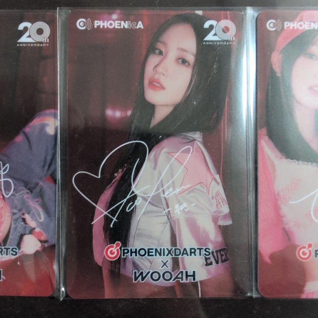PHOENIXDARTS x WOOAH PHOENicAカード 5枚セット