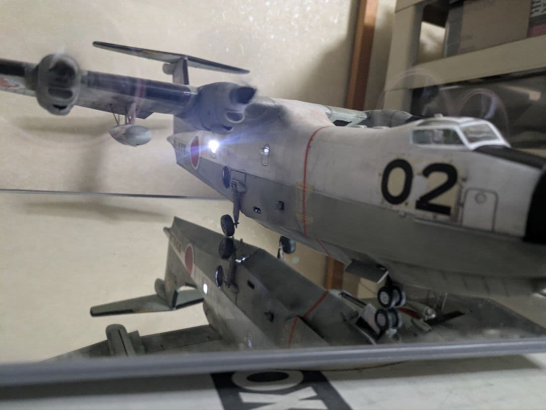 ハセガワ1/72完成品『海上自衛隊新明和PS-1対潜哨戒機』