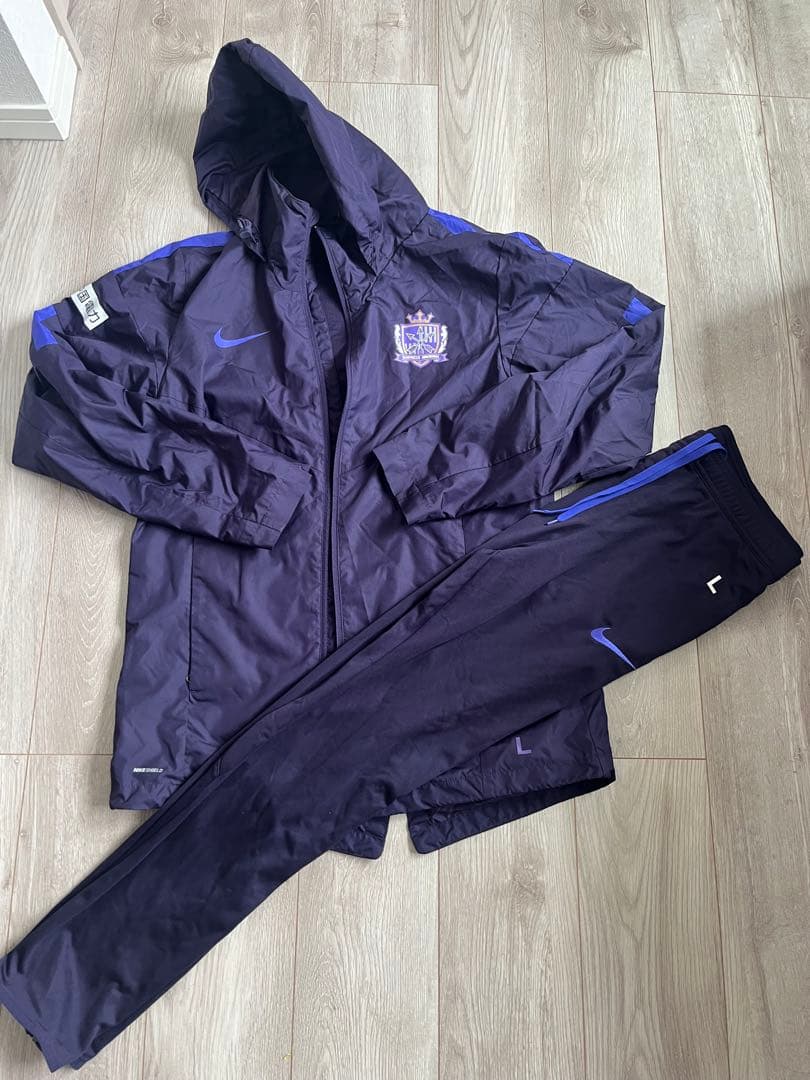 支給品 非売品 Jリーグ サンフレッチェ広島 トレーニングウェア上下