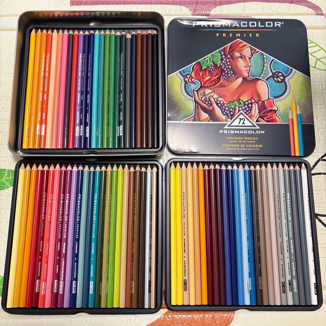 Prismacolor Premier 72色 油性色鉛筆