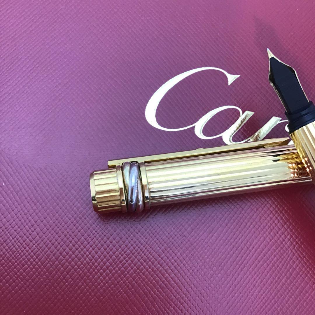 ❣️カルティエCartier❣️ K18ペン　カートリッジ式　万年筆