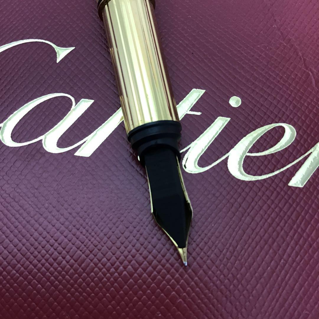 ❣️カルティエCartier❣️ K18ペン　カートリッジ式　万年筆