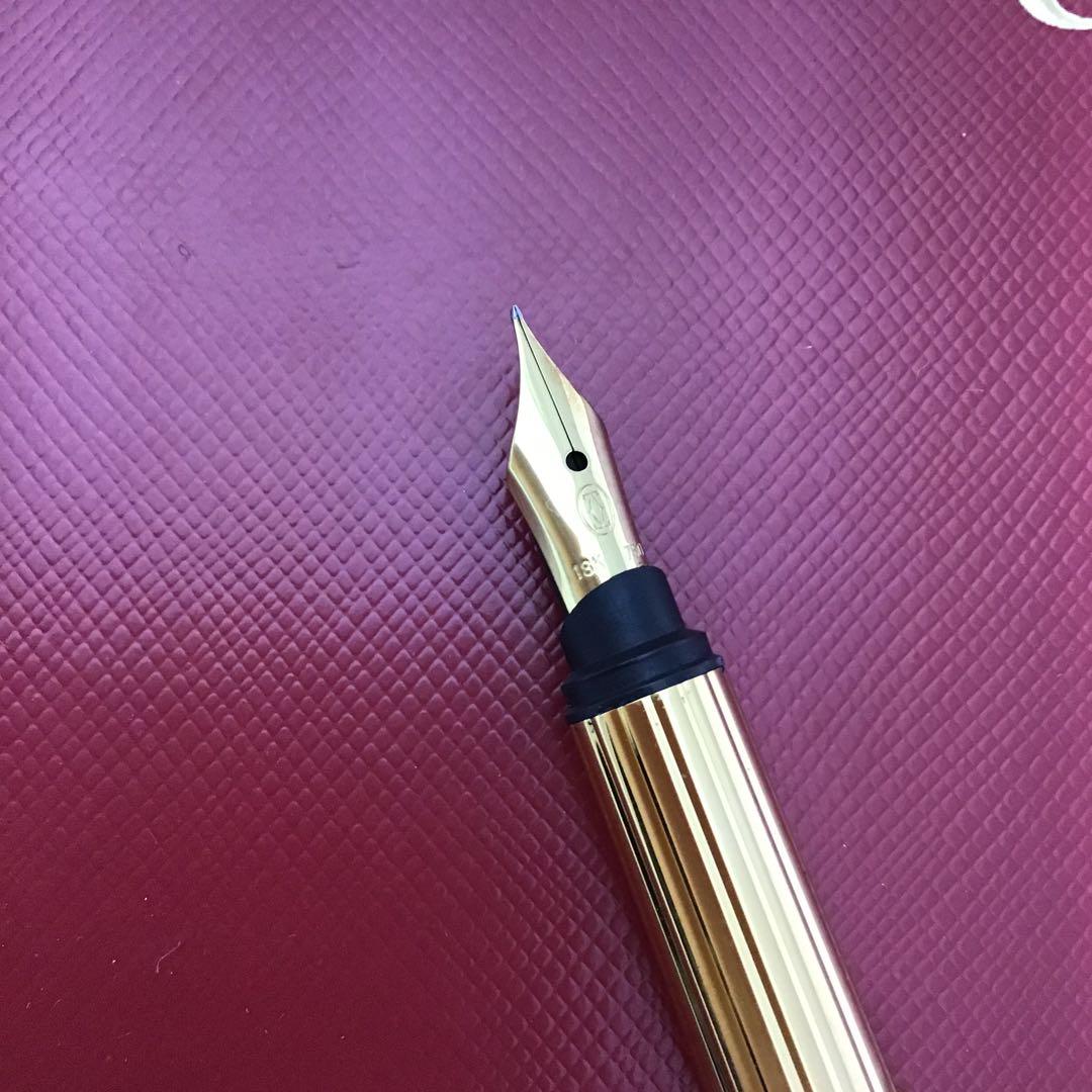 ❣️カルティエCartier❣️ K18ペン　カートリッジ式　万年筆