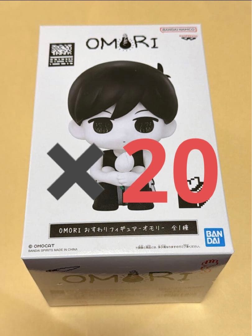 OMORI おすわりフィギュア オモリ バジル フィギュア 30点セット