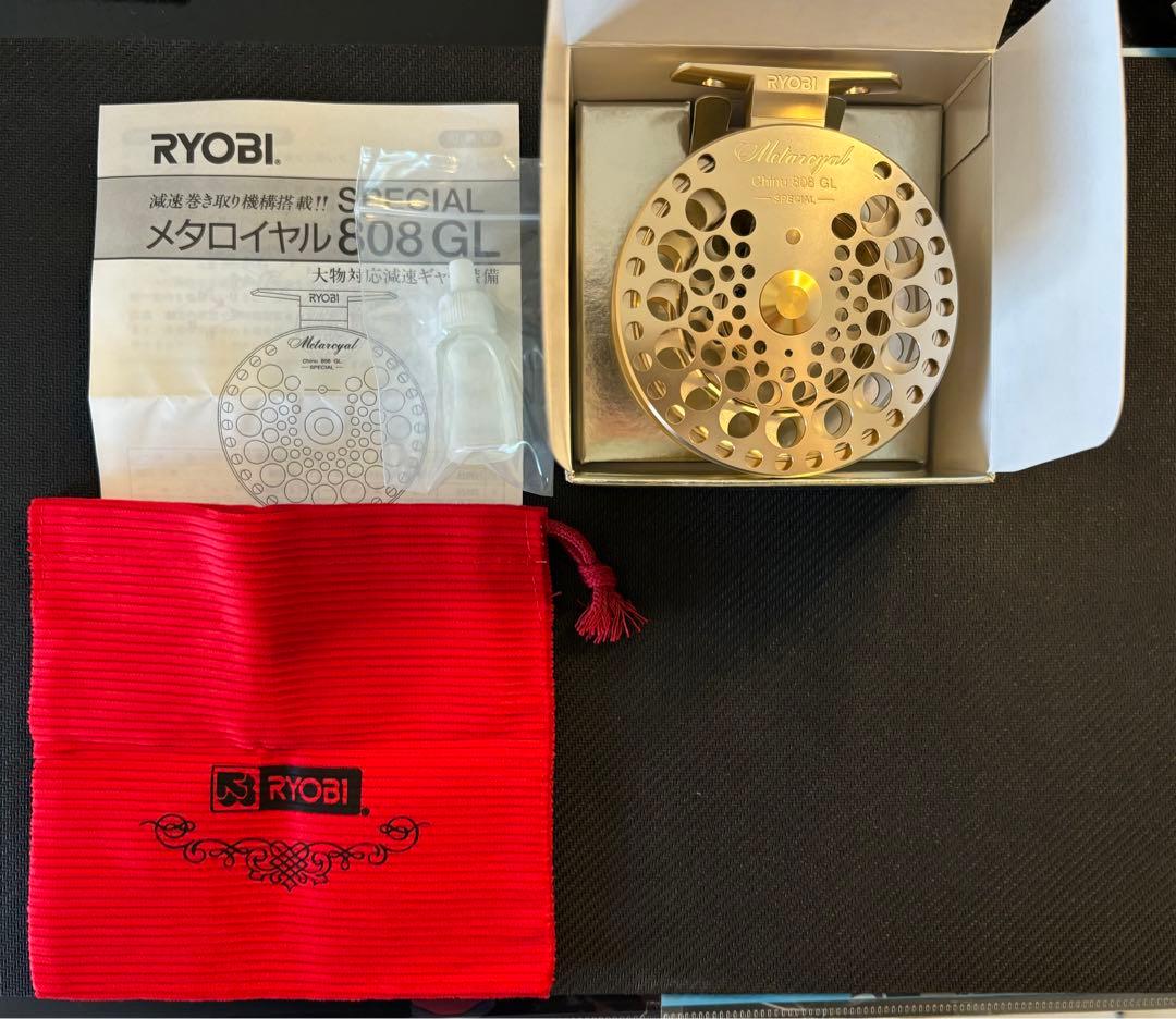 リール RYOBI  Chinu 808GL/SPECIAL