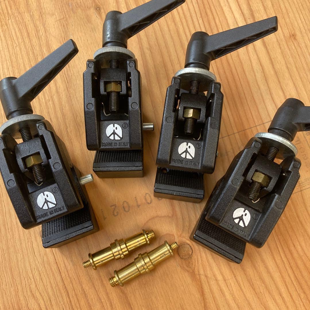 罪なきカヌレさまManfrotto 035スーパークランプ4個+ダボ2個セット