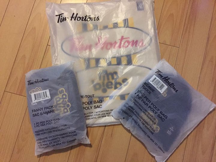 北米限定 ジャスティンビーバー コラボ ティムホートン グッズ