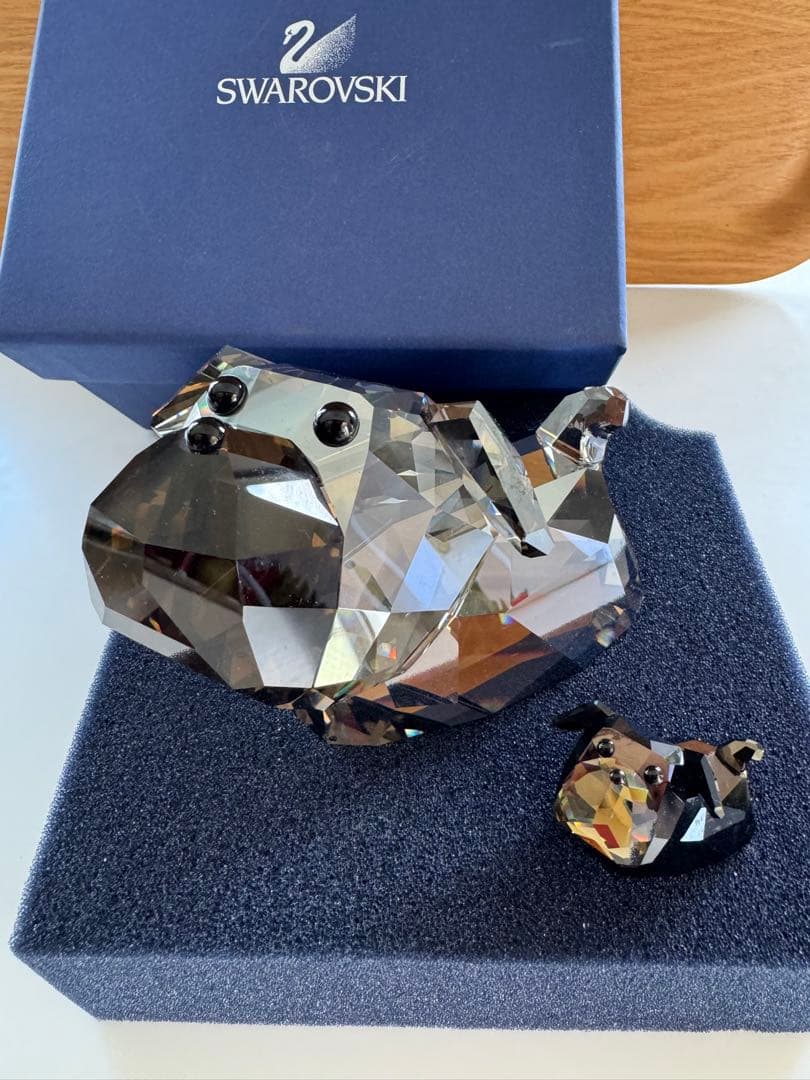 スワロフスキー Tomaso lovelots 特大サイズ　パグ　ブル　置物