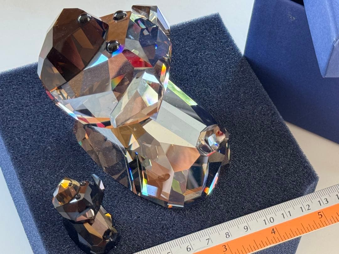 スワロフスキー Tomaso lovelots 特大サイズ　パグ　ブル　置物