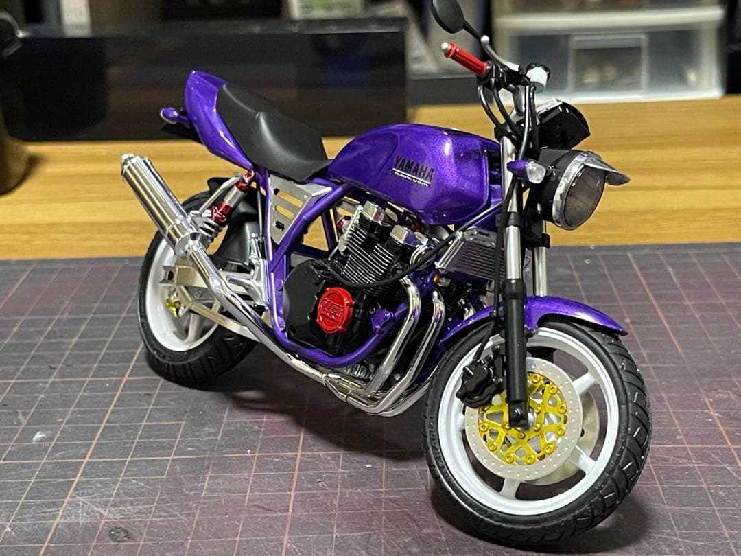 1/12 アオシマ製★XJR400RII★完成品