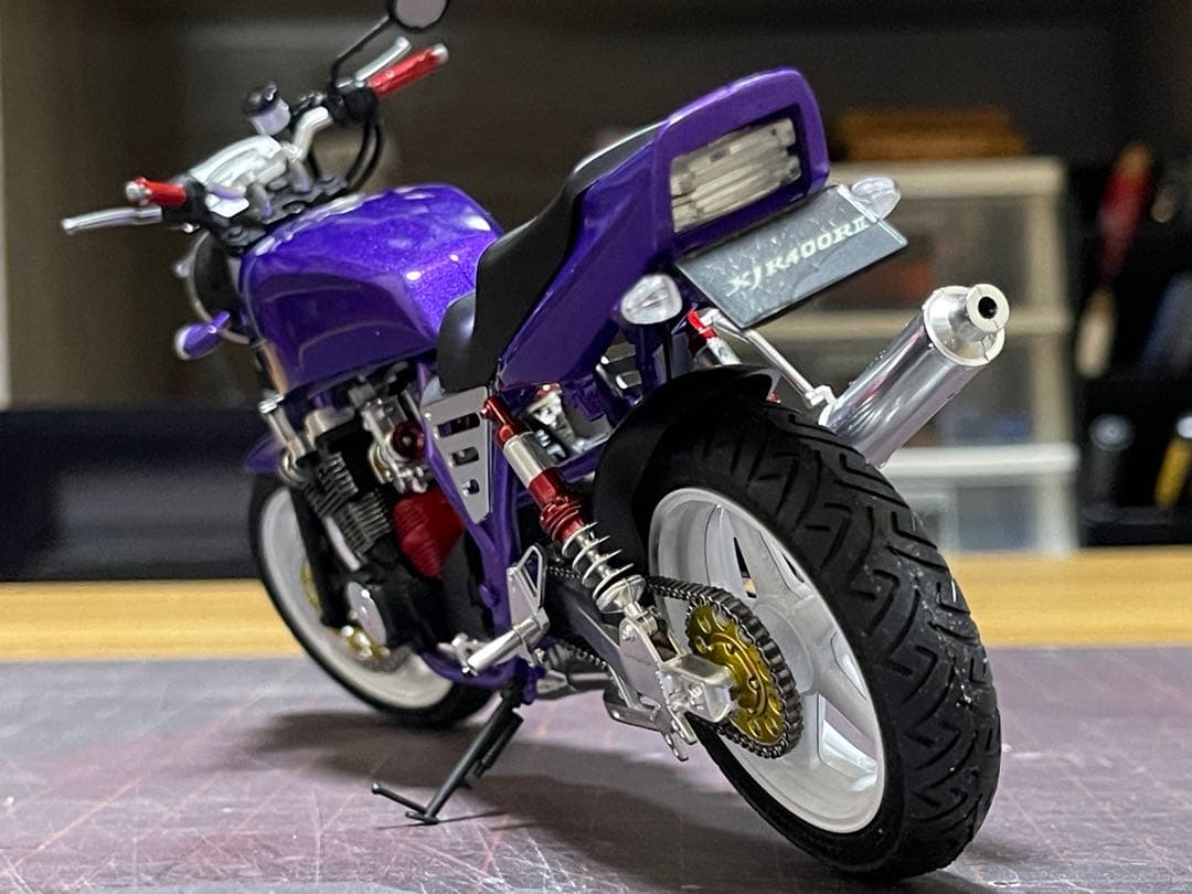 1/12 アオシマ製★XJR400RII★完成品