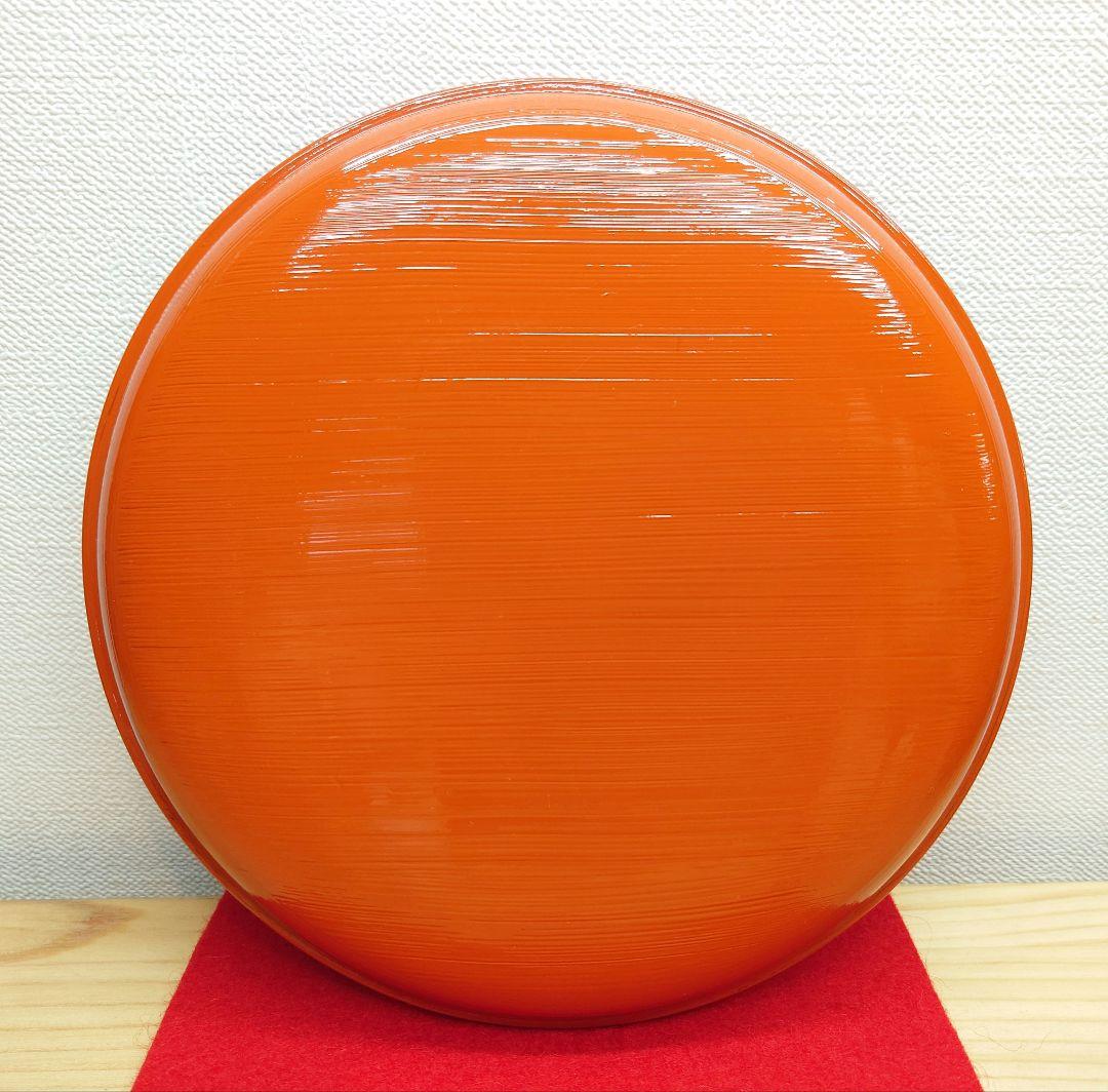 送料込【逢絢亭】茶道具 食籠 山中塗 独楽食籠 カケコ付 表千家書付 共箱入り