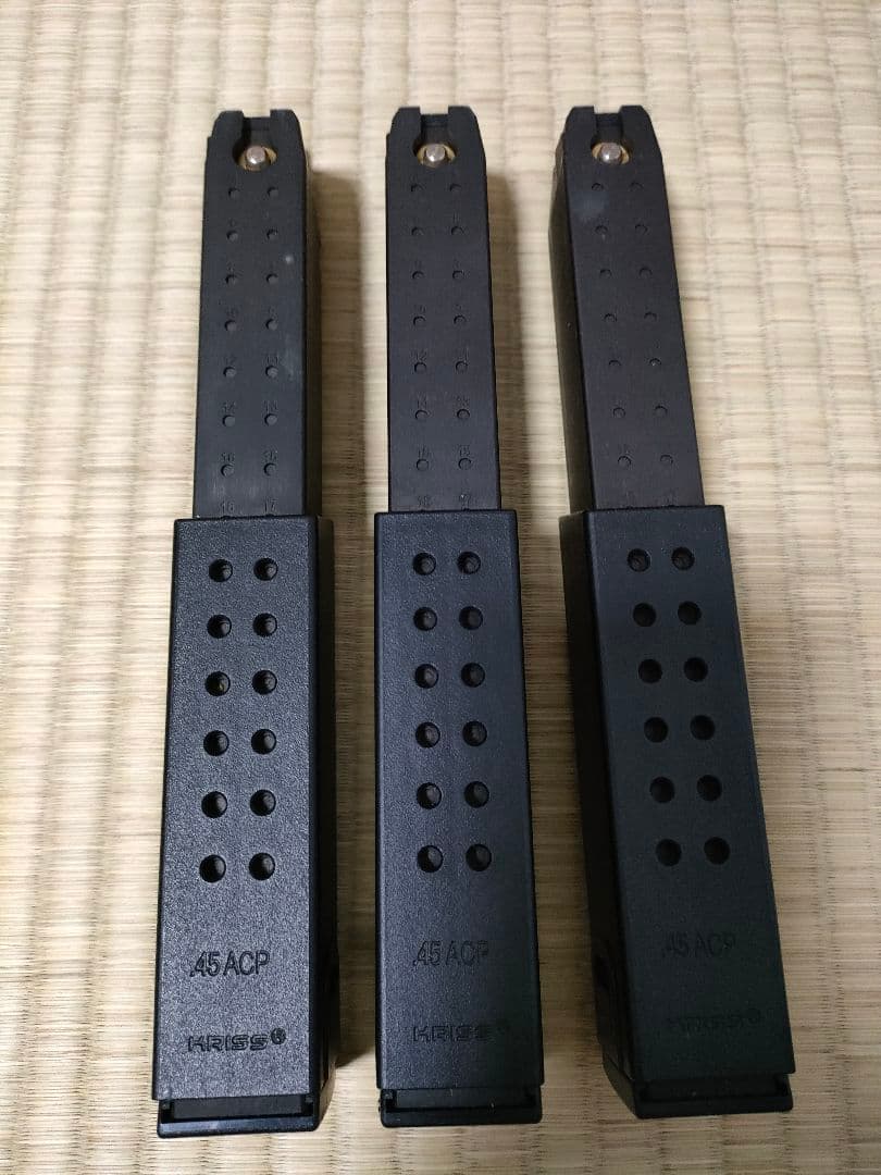 KSC クリスベクター　＋ロングマガジン2本付き　箱説明書有　ガスブローバック