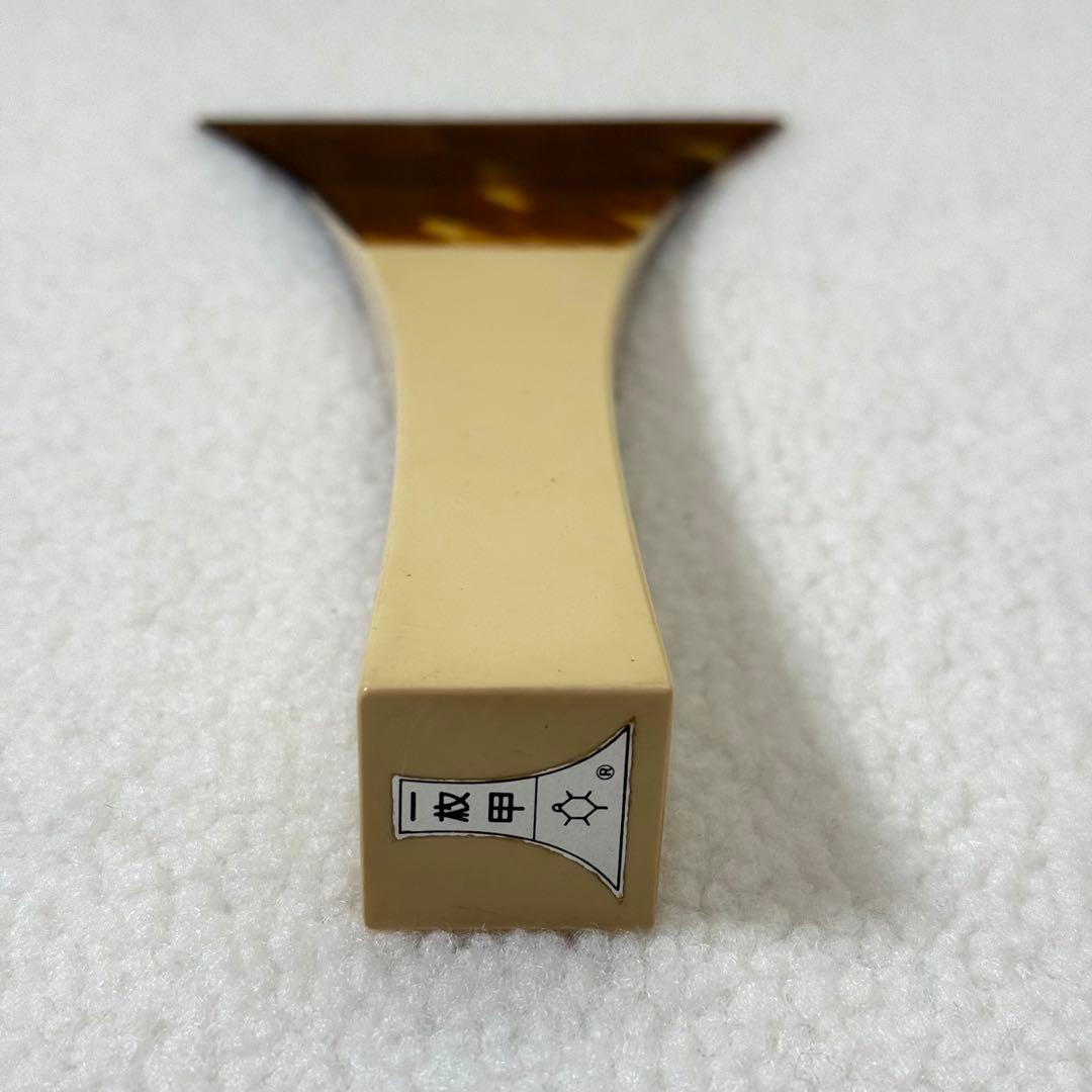 高山製　本鼈甲　一枚甲　三味線バチ　撥　三味線