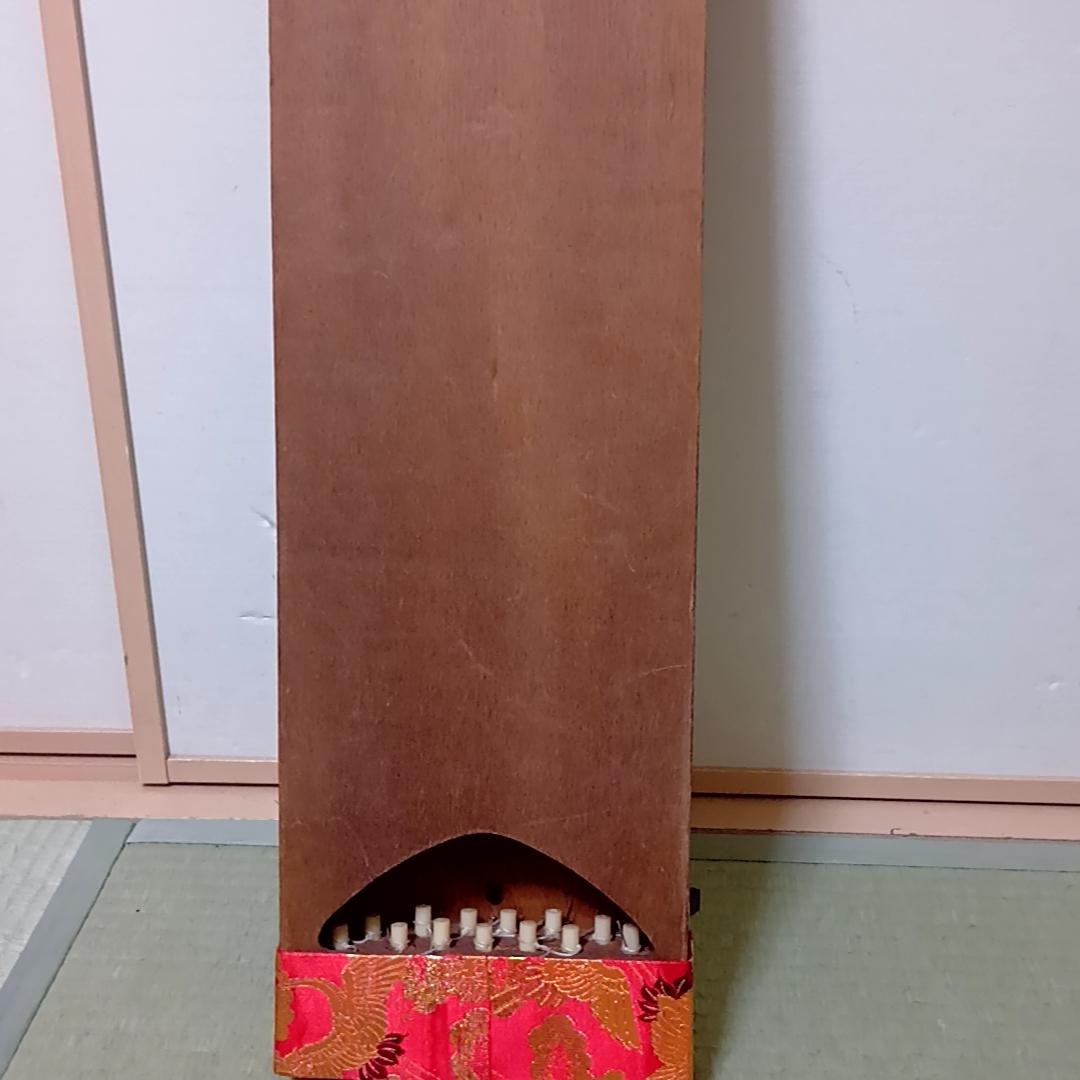 【レア】だれでも弾ける 高級三尺琴 弾龍　短琴　13弦　ミニ琴