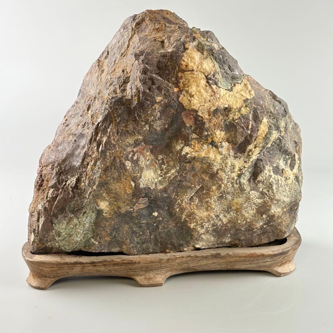 古美術 菊花石 飾石 天然石 約10.4kg 盆石 鑑賞石