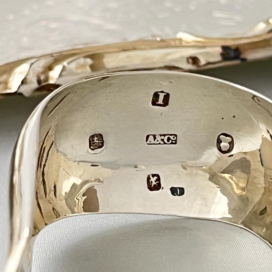 【A & Co.】【純銀】シェルの装飾 トング 1827年 グラスゴー