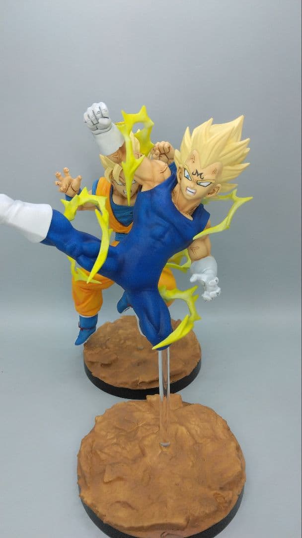 ドラゴンボールフィギュア　孫悟空　ベジータ　リペイント