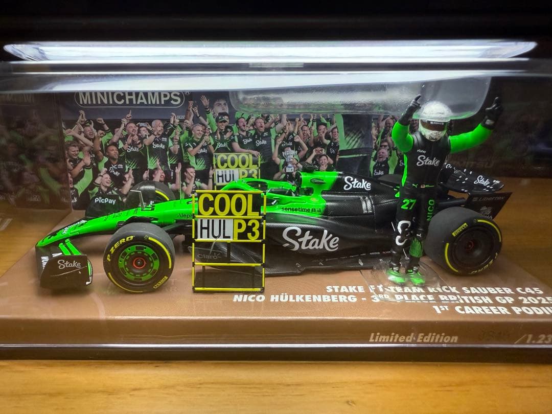 ミニカー 1/43 Sauber C45 #27 2025 British GP 3rd