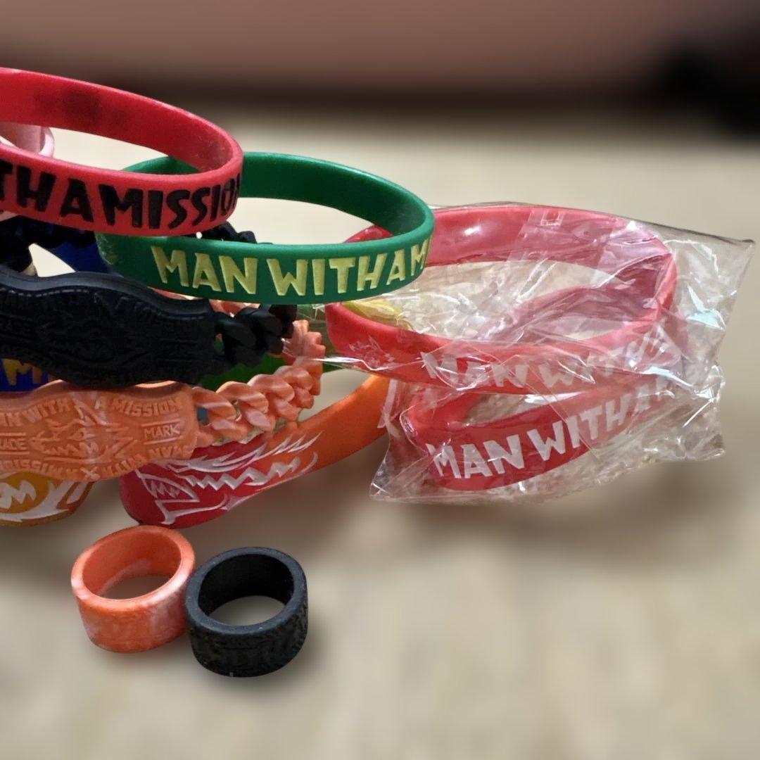 ❣️マンウィズアミッション ラバーバンド ラババン❣️