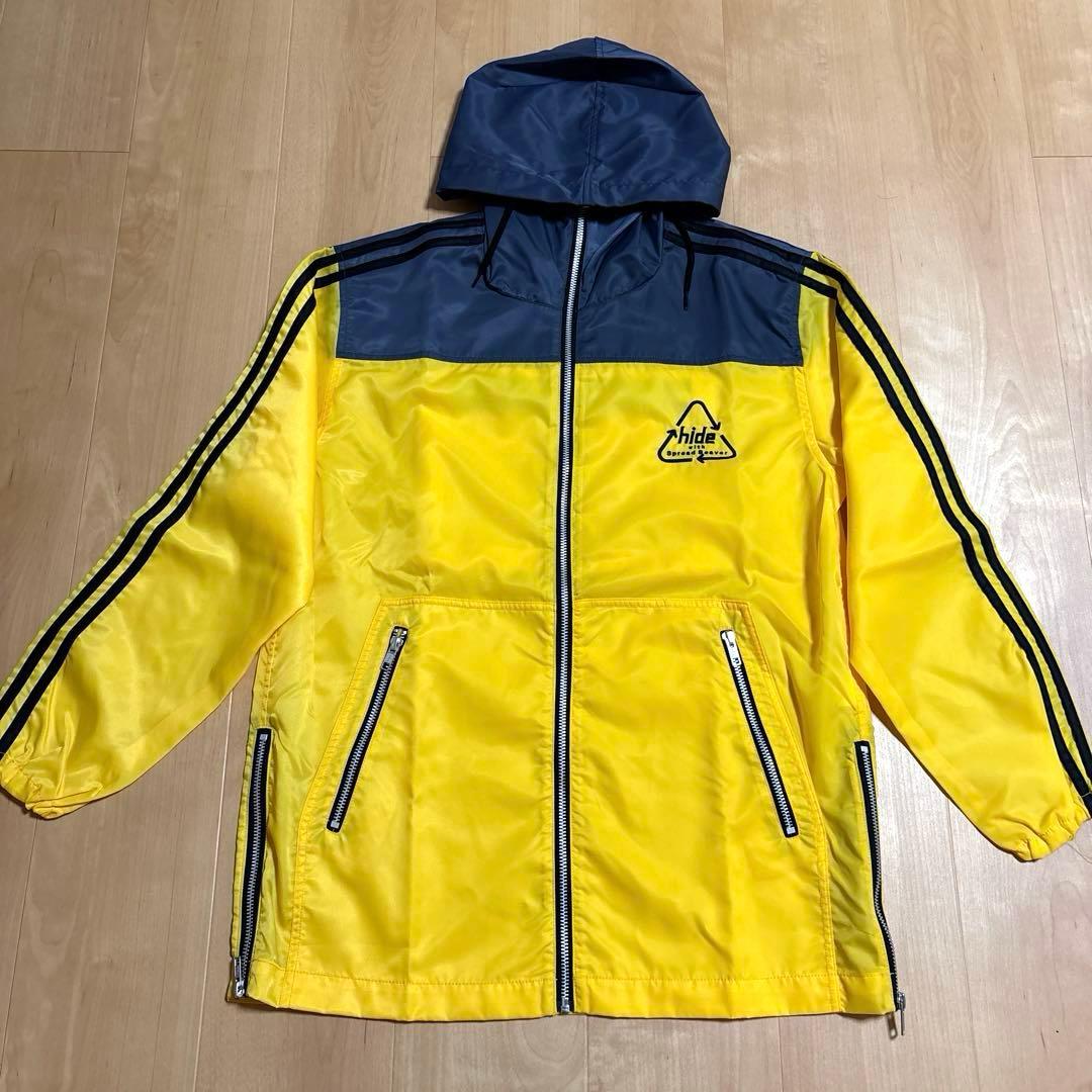 【最終値下げ】hide LEMONed ラインパーカー【hide刺繍 イエロー】