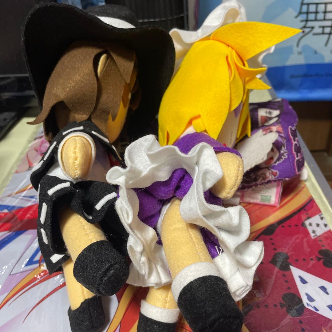 東方project 宇佐見蓮子　マエリベリー・ハーン　ぬいぐるみ　秘封倶楽部