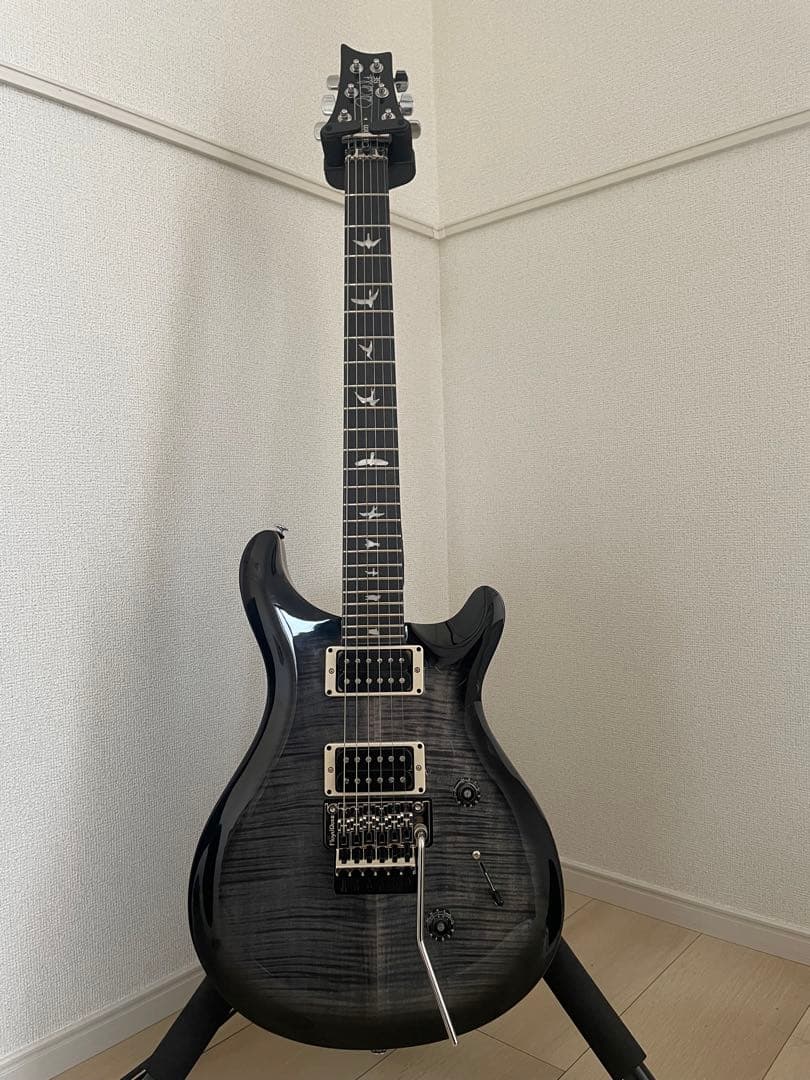 v*s様 PRS SE Custom24 Floyd charcoal burs