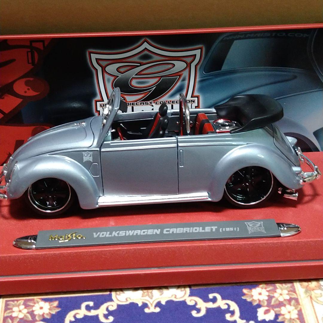 マイスト 1/18スケール 1951 VW ビートル カブリオレ