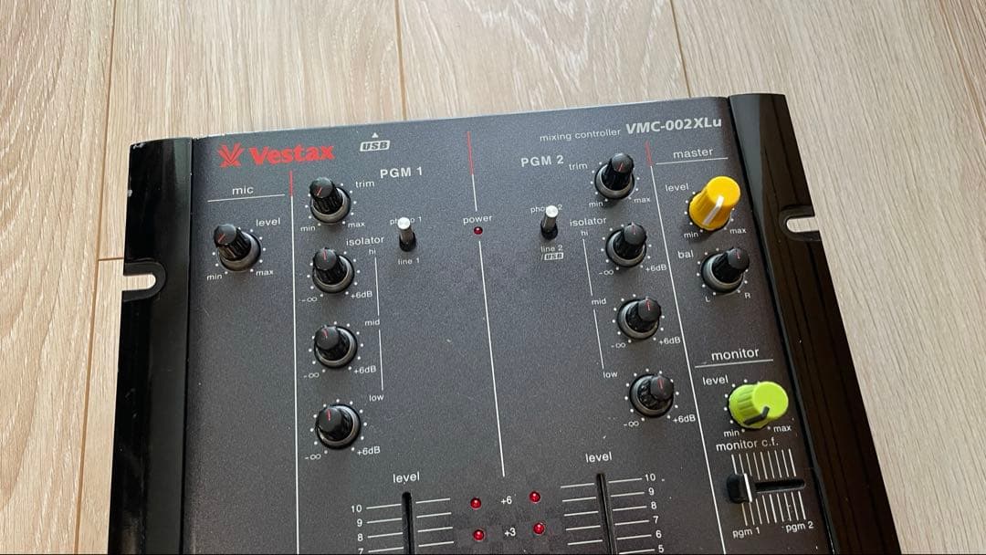 【音出確認済】VESTAX VMC-002XLu DJミキサー