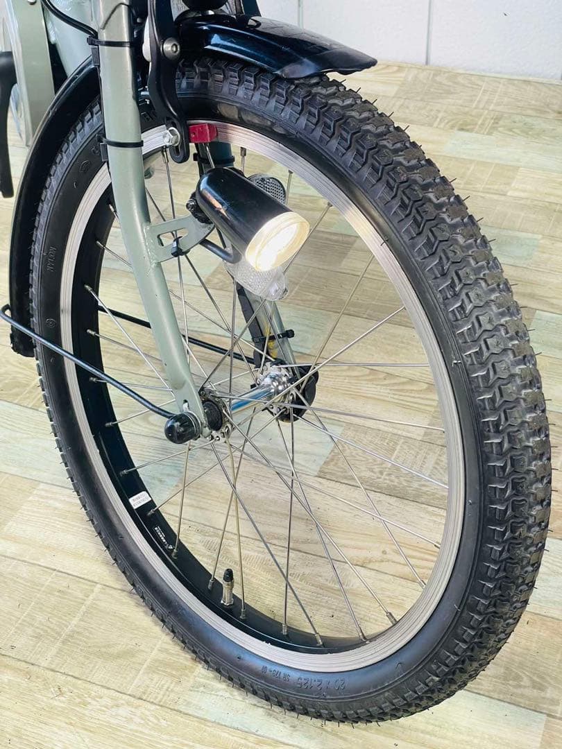 3061ブリヂストン8.7アンペア3人乗り対応子供乗せ　電動アシスト自転車