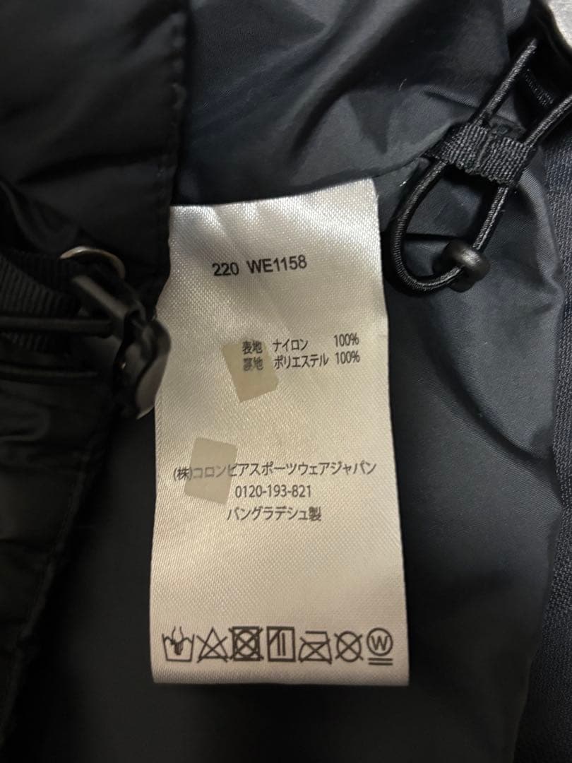 Columbia ブラック スノーボード　ジャケット　アウター