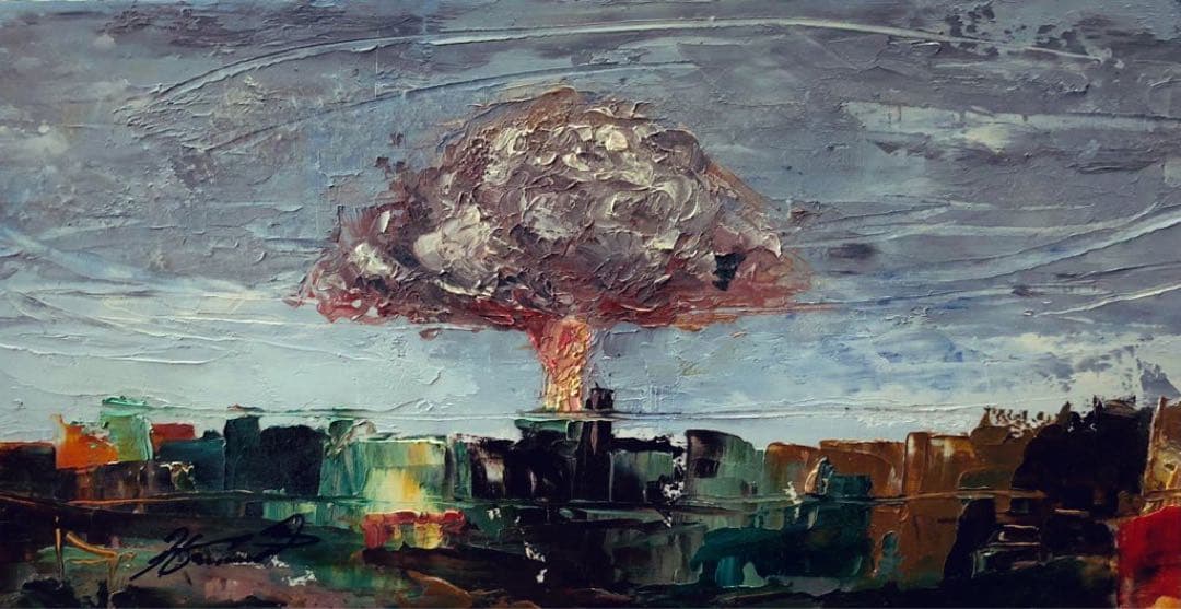 油絵　Regret 作者　micchan作