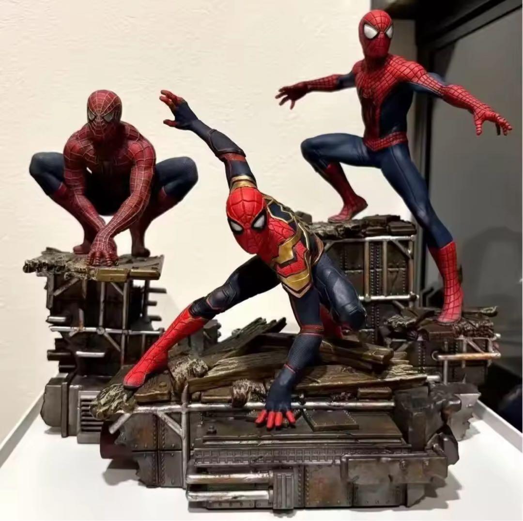 スパイダーマン　フィギュアセット