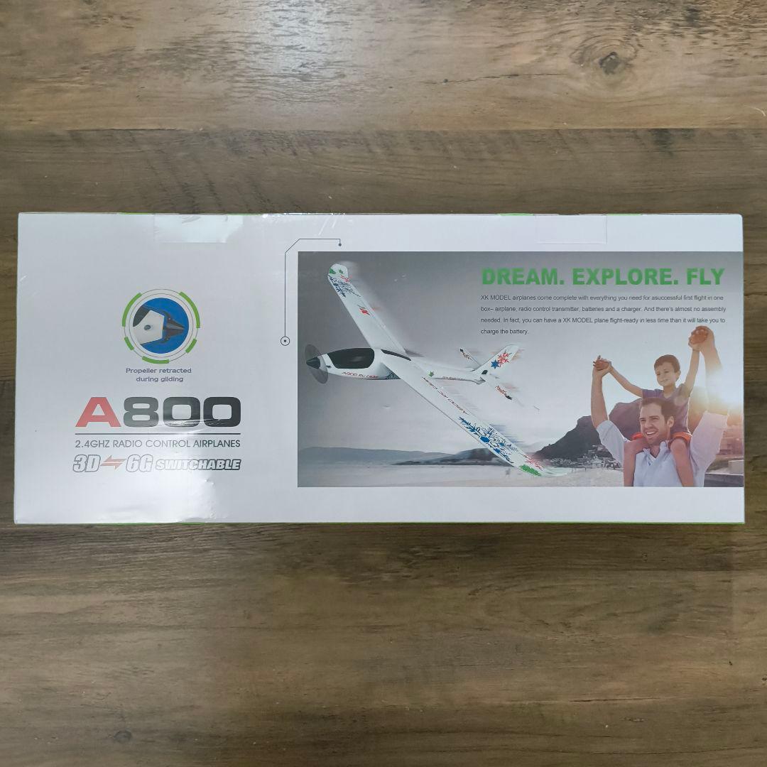 [新品未開封] Wltoys XK A800 5CH RC グライダー