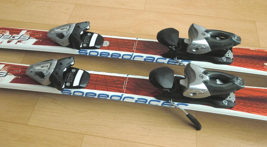 ■■送料無料■SPEEDRACER■スキー4点セット■板145靴25-25.5■