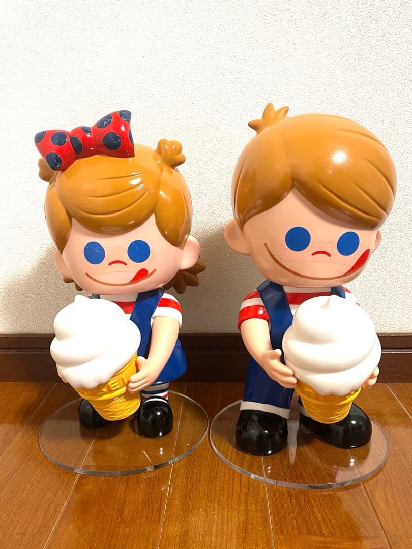 非売品NISSEIソフトクリーム ニッくん、セイちゃんペア