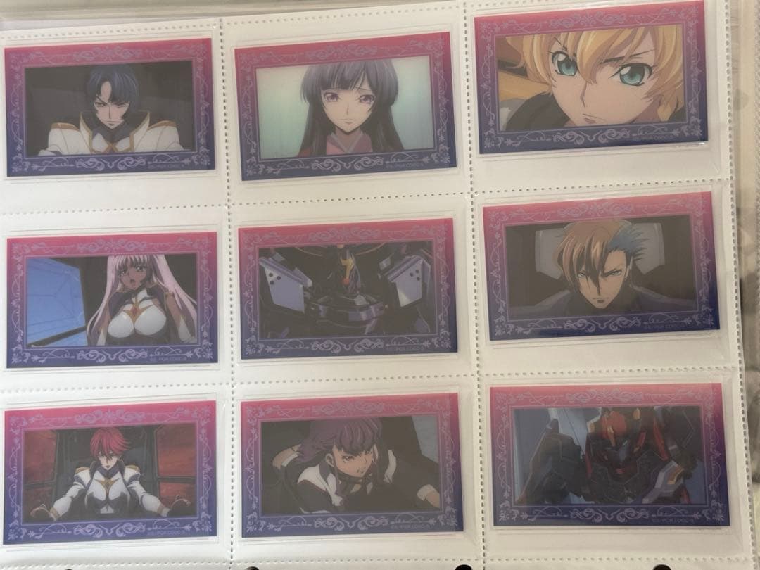 コードギアス 奪還のロゼ クリアカードコレクション 1幕から最終幕 全種セット