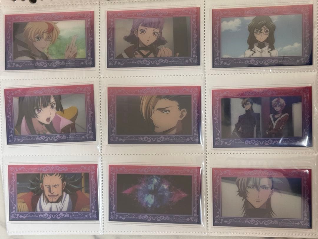 コードギアス 奪還のロゼ クリアカードコレクション 1幕から最終幕 全種セット