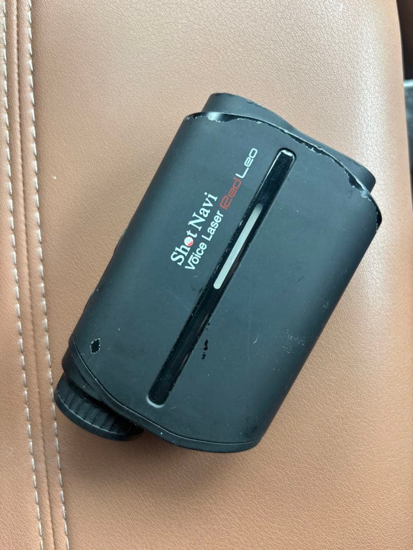 中古品　ショットナビ　レーザー距離計　Voice Laser Red Leo