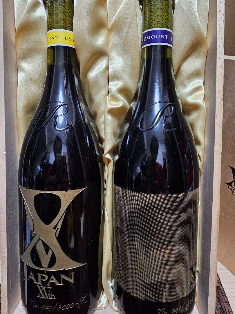 X JAPAN 3000本限定ワインボックス シリアルナンバー入り