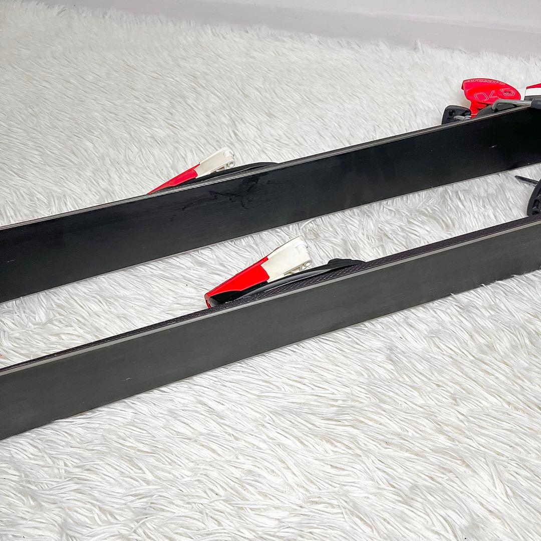 【良品】ATOMIC RACE 120 ジュニアスキー板 ビンディング付