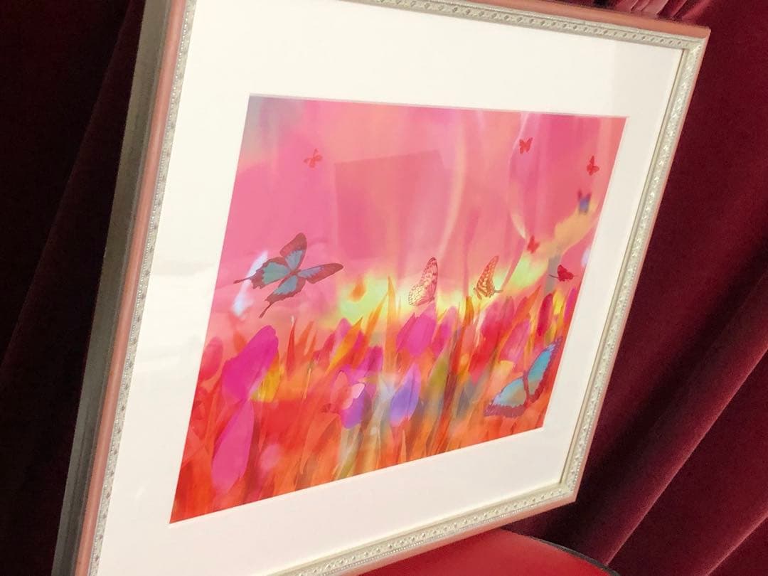 2024年100人100点絵画入賞 Piero Hearts 春　おんな