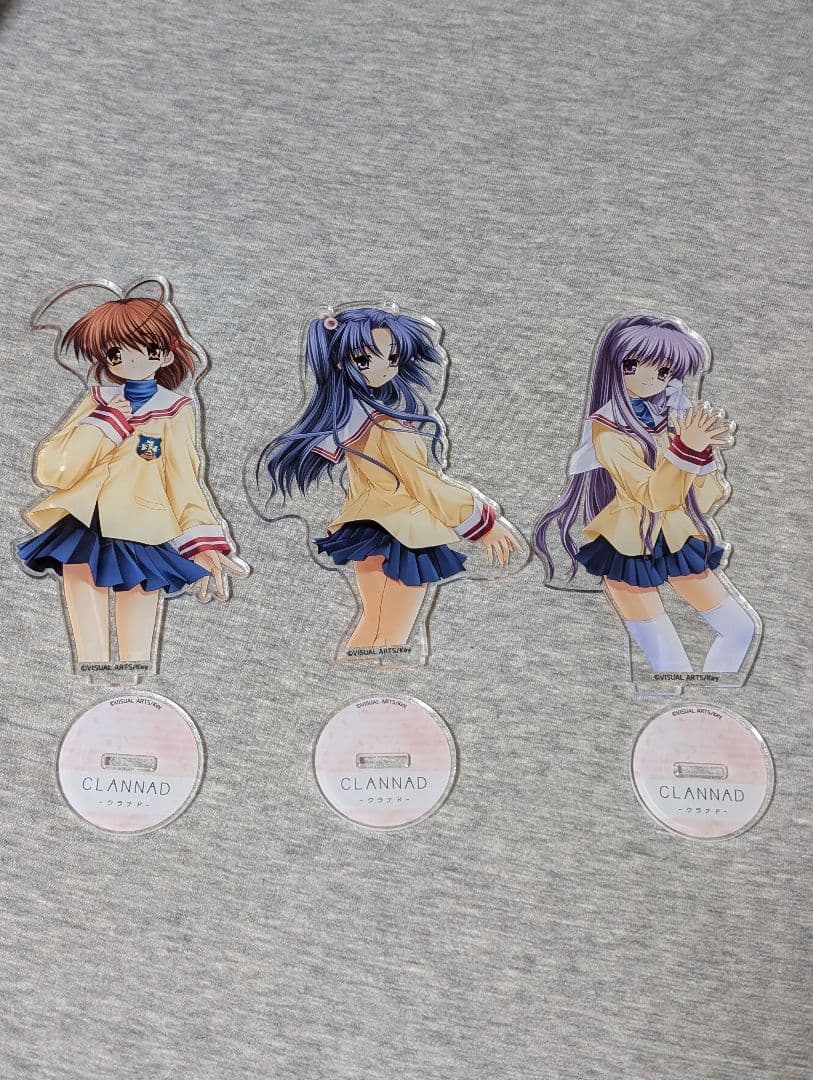CLANNAD アクリルスタンド エウレカくじ 3体セット