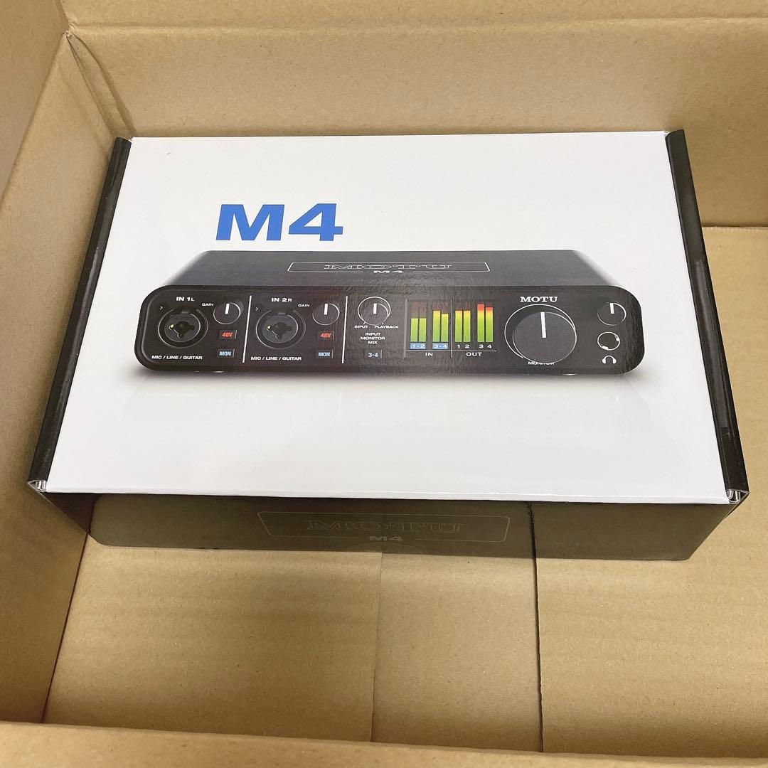 【新品未開封】MOTU M4 オーディオインターフェース