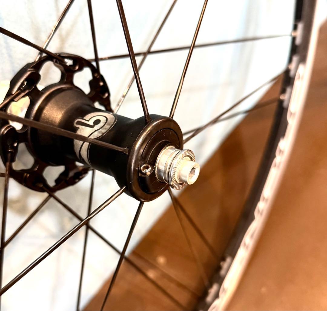 【美品】カンパニョーロ ゾンダ c17 前後ホイールセット クリンチャー