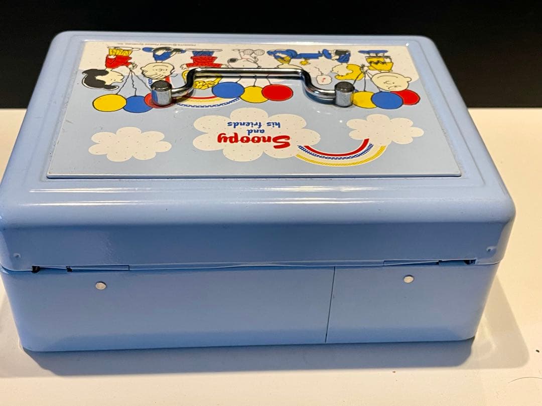 SNOOPY スヌーピー 手提げ金庫 キャッシュボックス サンリオ レトロ レア
