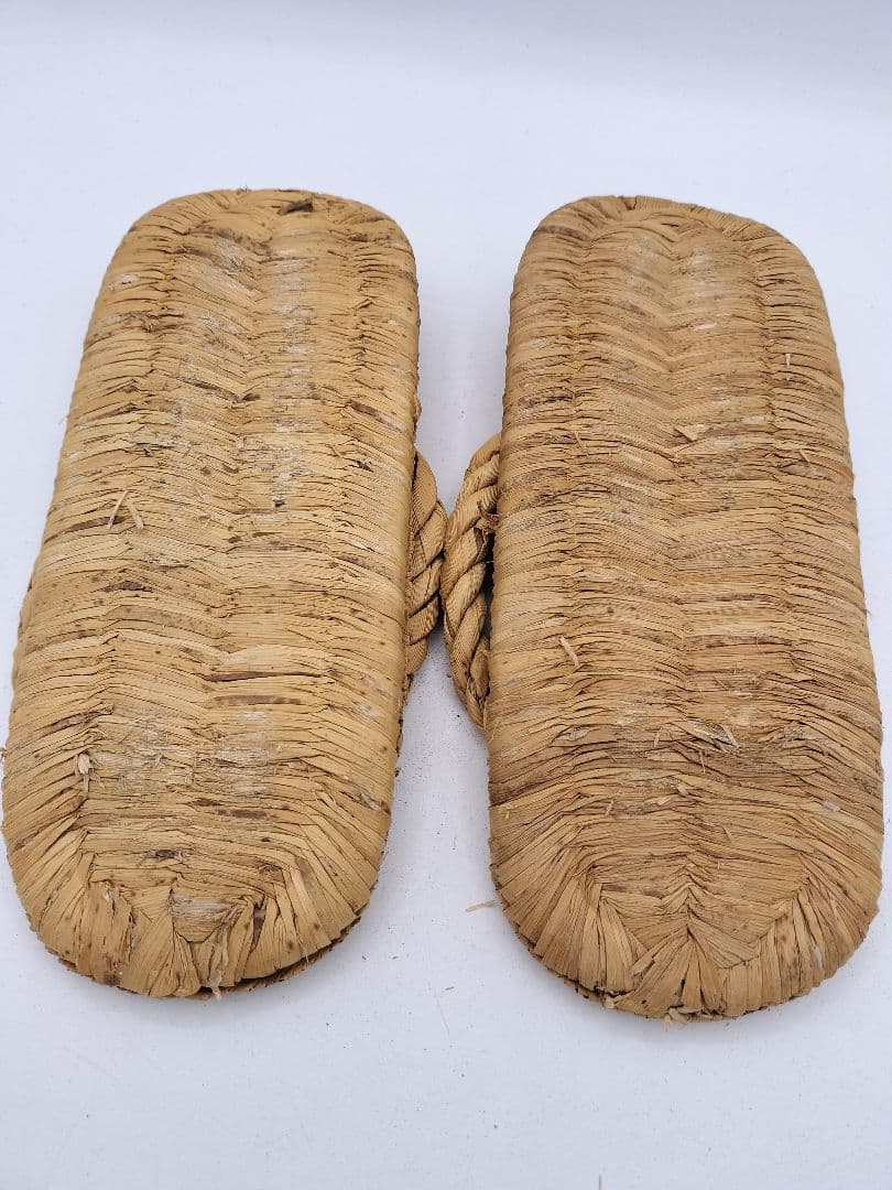 c651　露地草履 5客セット 紙箱 茶道具 古物 懐石 茶事